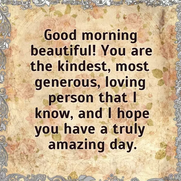 Good Morning Message On Life