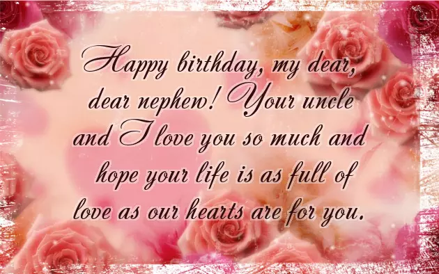 Free Birthday Wishes For Nephew