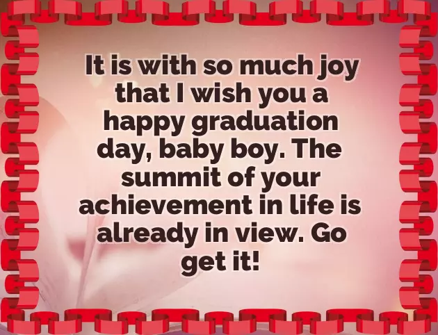 Wishes For Graduation For Son Wishes For Graduation For Son