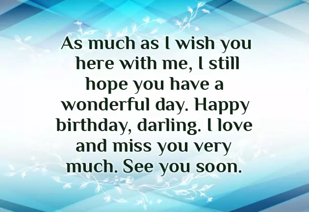 Cute Boyfriend Birthday Wishes