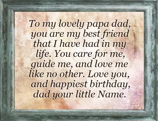 Son To Father Birthday Quotes