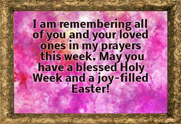 Blessed Holy Week Messages Blessed Holy Week Messages
