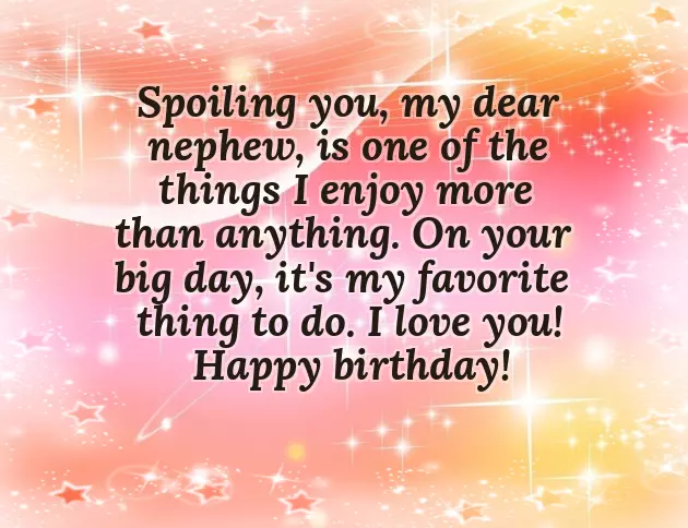 Wish Happy Birthday To My Nephew Wish Happy Birthday To My Nephew