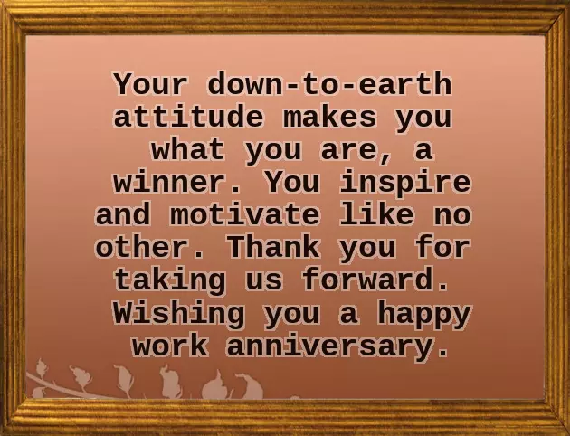 Congratulations 3 Year Work Anniversary