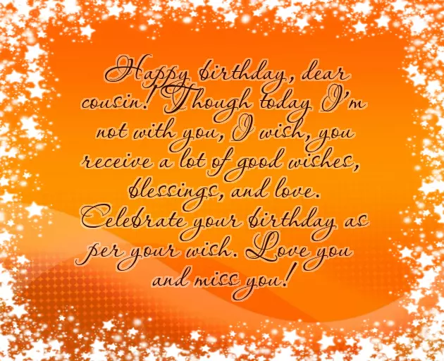 Birthday Wishes Cousin Girl