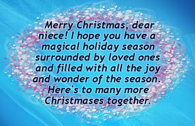 Christmas Greetings For Niece Christmas Greetings For Niece