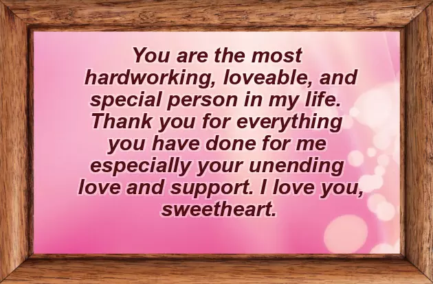 Thank You Note For Birthday Wishes To Husband