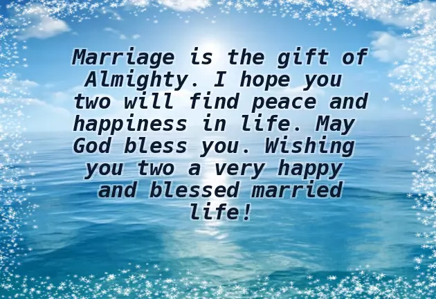 Congratulations Marriage