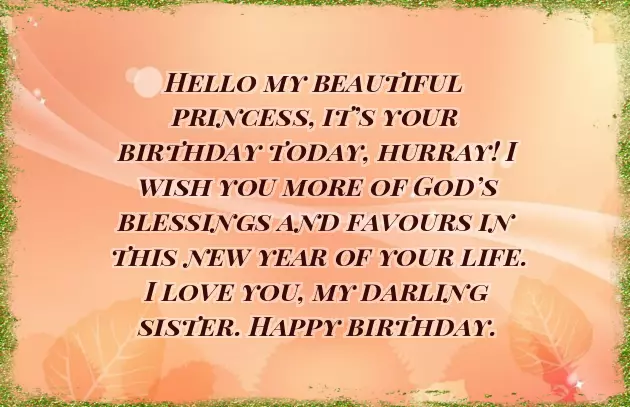 Happy Birthday Darling Sister Happy Birthday Darling Sister