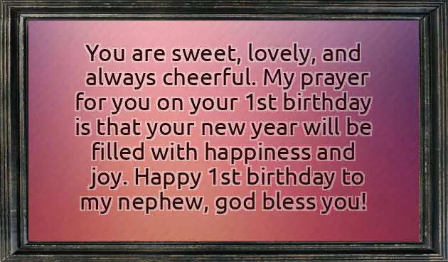 Quotes For Nephew 1St Birthday Quotes For Nephew 1St Birthday