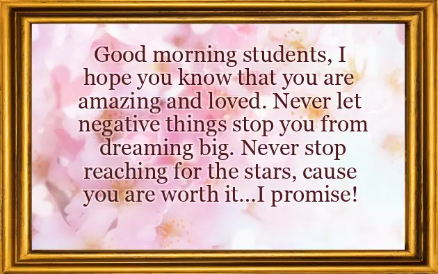 Good Morning Wishes For Students Good Morning Wishes For Students