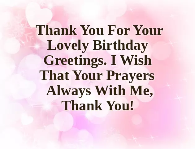 Wishing Thanks For Birthday Wishes
