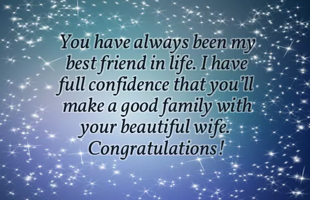 Congratulations For New Wedding