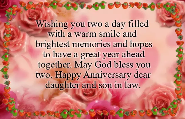 Marriage Anniversary Wishes For Daughter And Son In Law Marriage Anniversary Wishes For Daughter And Son In Law