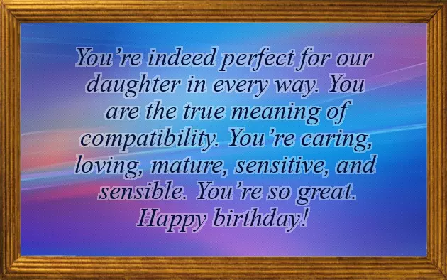 Message For Son In Law