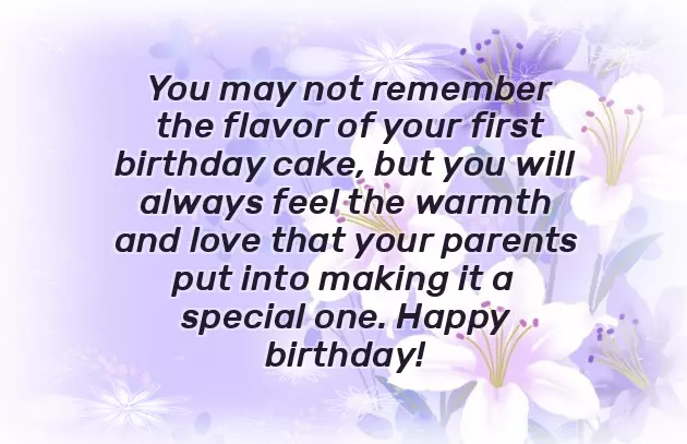 Birthday Wish For Son 1St Birthday