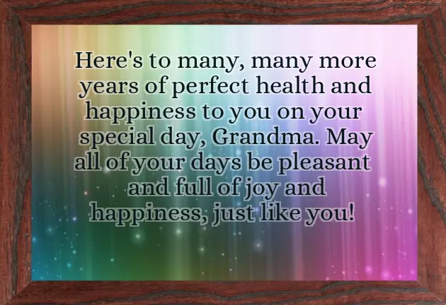 Granny Birthday Wishes