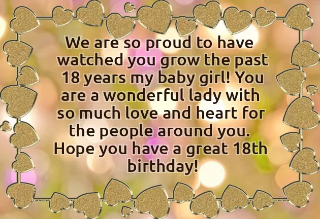 18 Year Girl Birthday Wishes 18 Year Girl Birthday Wishes