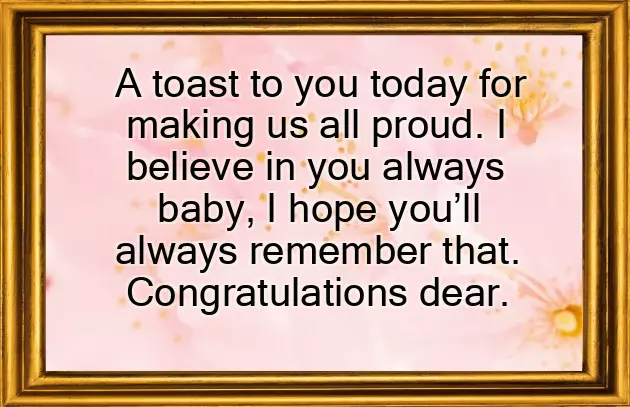 Congrats My Love Congrats My Love