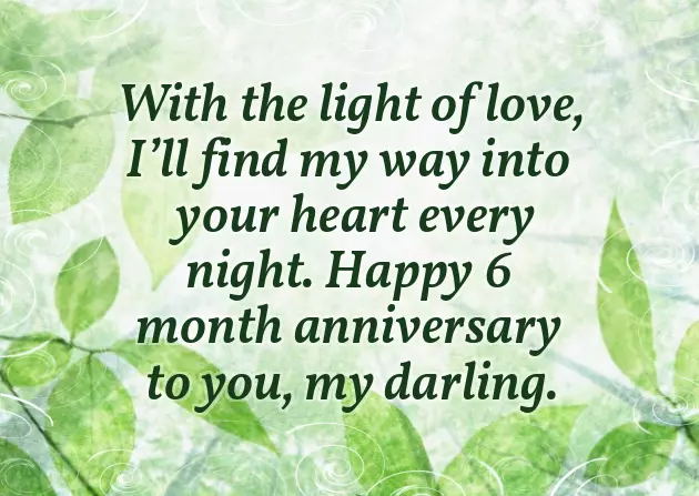 6 Month Anniversary Quotes For Husband 6 Month Anniversary Quotes For Husband