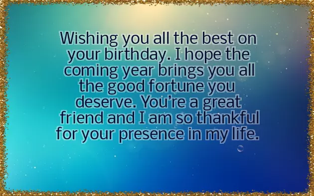 Best Wishes To Bestie On Her Birthday