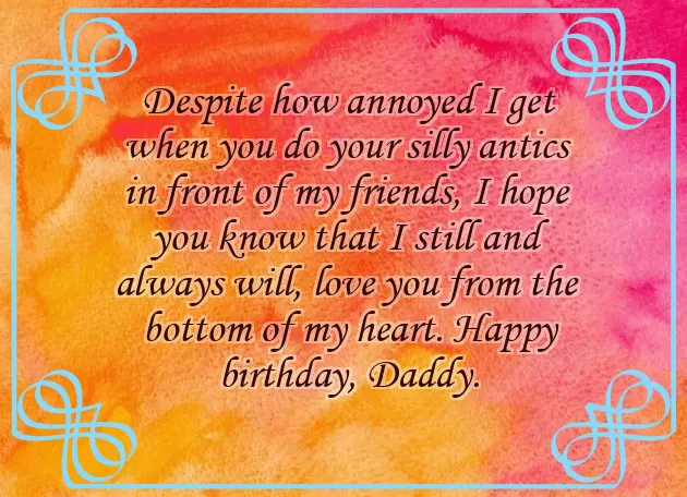 Birthday Greetings To My Dad Birthday Greetings To My Dad
