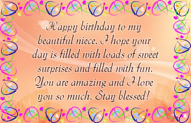 Happy Birthday To My Sweetest Niece Happy Birthday To My Sweetest Niece