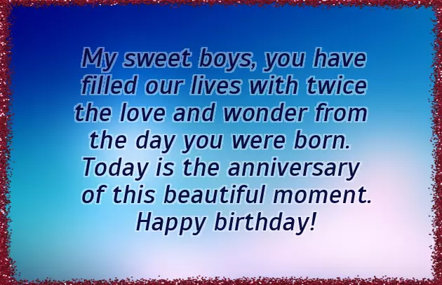 Happy Birthday To Both Of You Happy Birthday To Both Of You