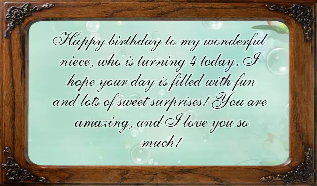 Birthday Wishes For My 4 Year Daughter Birthday Wishes For My 4 Year Daughter