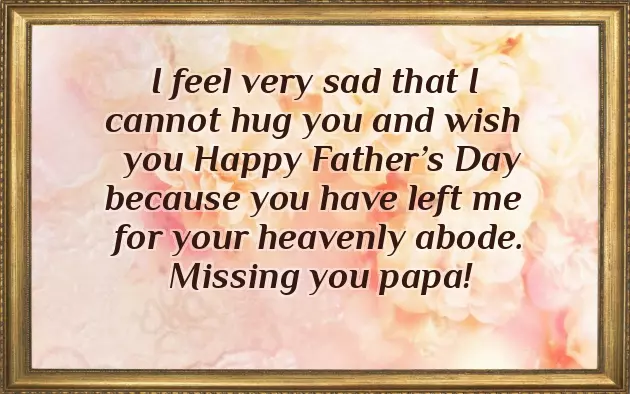 Fathers Day Message For Dead Dad