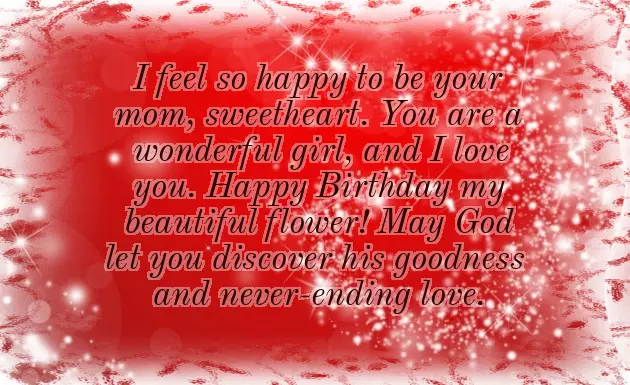 1St Year Birthday Wishes To Baby Girl