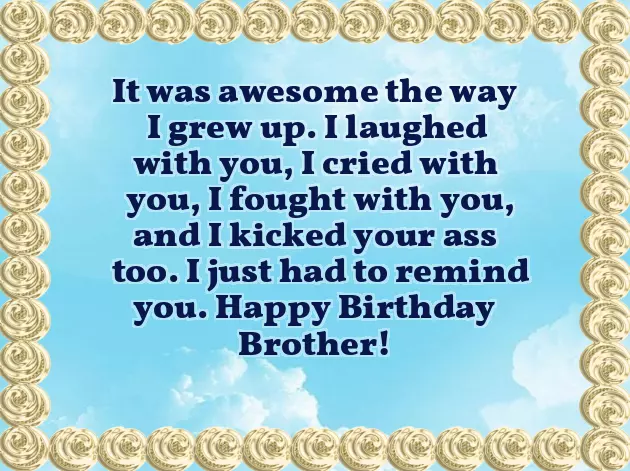 Wishes To A Brother On His Birthday Wishes To A Brother On His Birthday