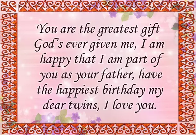 Birthday Wishes For Twins A Boy And A Girl Birthday Wishes For Twins A Boy And A Girl