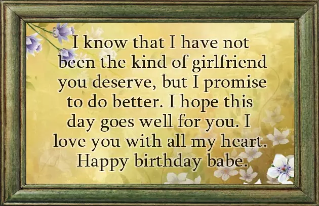 Heart Touching Birthday Wish For Boyfriend