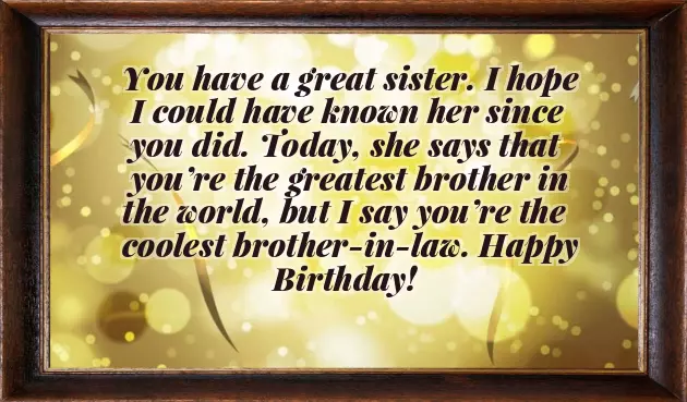 Birthday Wishes For Brother In Law In English Birthday Wishes For Brother In Law In English