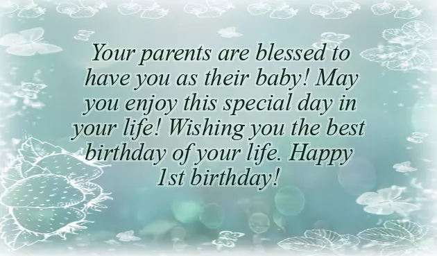 1St Birthday Wishes For Daughter From Mom And Dad 1St Birthday Wishes For Daughter From Mom And Dad