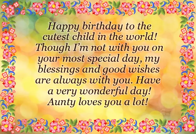 Msg For Niece Birthday Msg For Niece Birthday