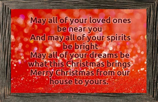 From My Home To Yours Merry Christmas