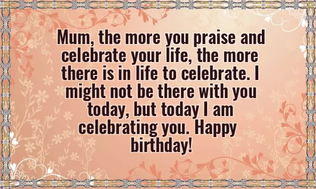 Happy Birthday To My Mum Happy Birthday To My Mum
