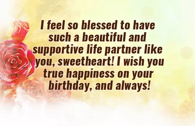 Sincere Birthday Wishes For Wife Sincere Birthday Wishes For Wife