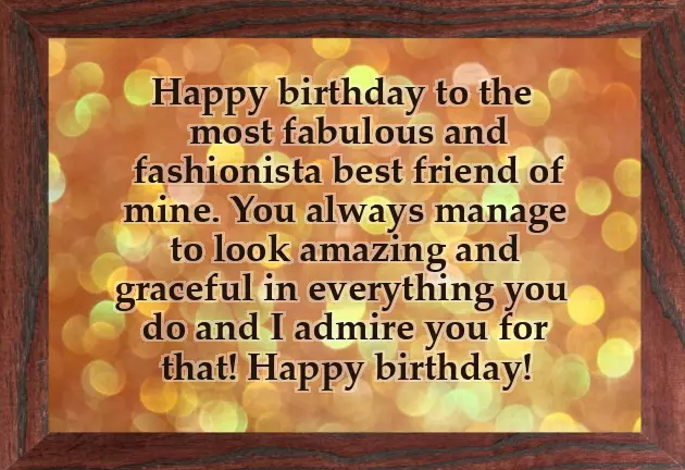 Best Wishes For A Female Friend