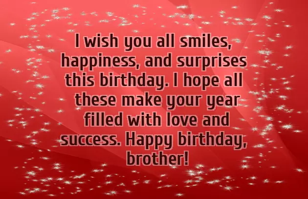 Bday Quote For Brother