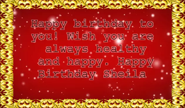 Happy Birthday Sheila Funny Happy Birthday Sheila Funny