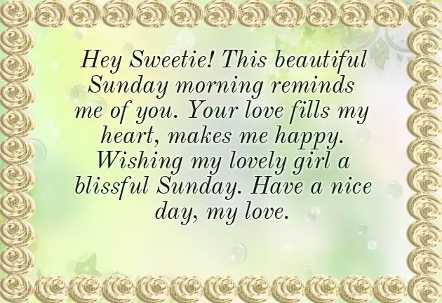 Good Morning Have A Happy Sunday Good Morning Have A Happy Sunday