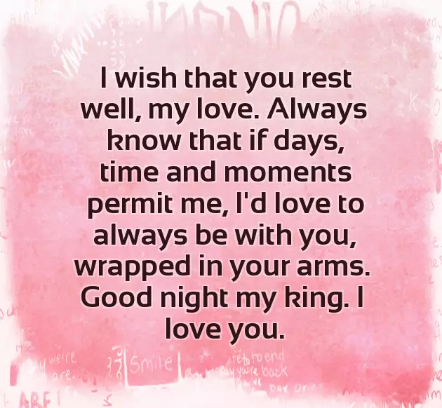 Good Night Poem For My Love
