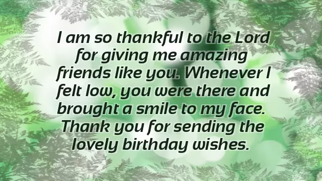 Thank You Message To Friends For Wishing Me A Happy Birthday Thank You Message To Friends For Wishing Me A Happy Birthday