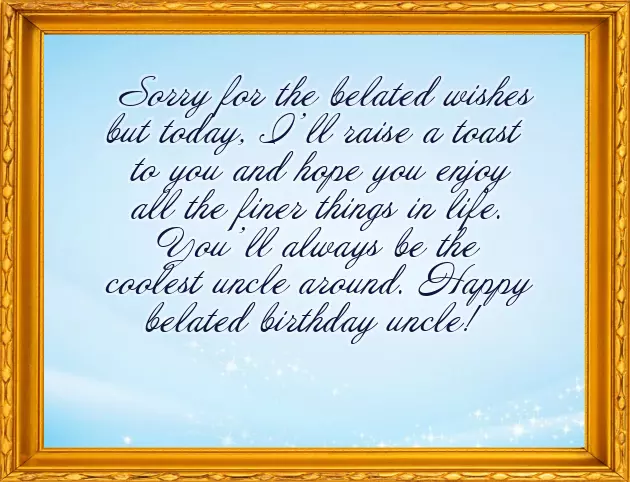 Happy Late Bday Happy Late Bday