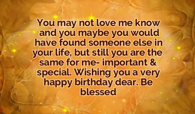 Birthday Text For Ex Boyfriend Birthday Text For Ex Boyfriend