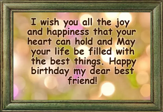 Best Birthday Wish For Friend Girl