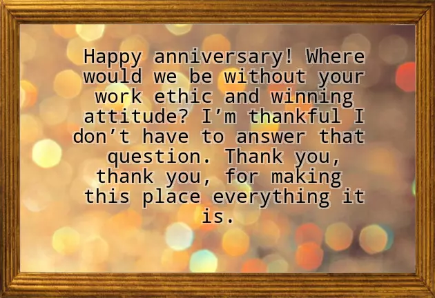 Congratulations To Manager On Work Anniversary Congratulations To Manager On Work Anniversary